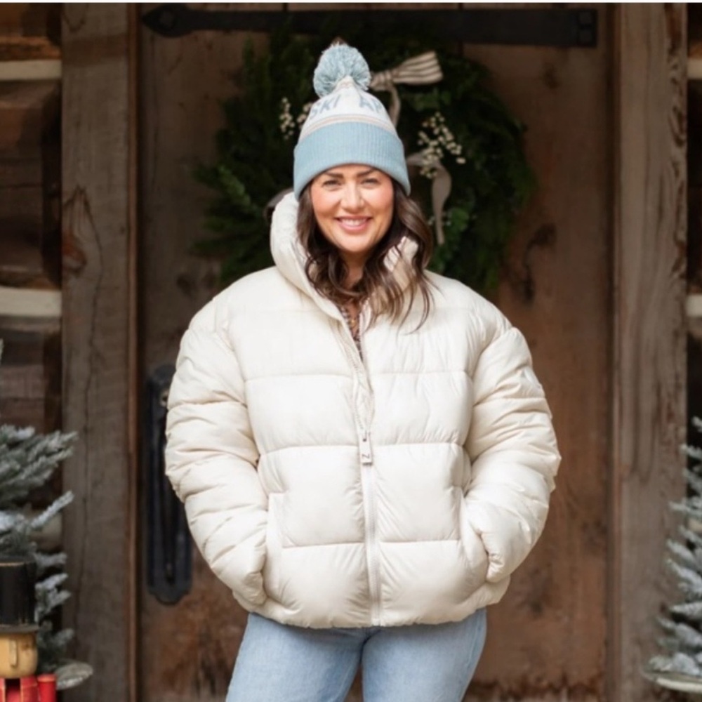 Noize Cream Puffer Jacket